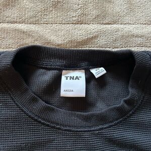 TNA Black Long Sleeve Tee